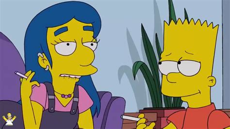 Barts New Girlfriend The Simpsons Youtube