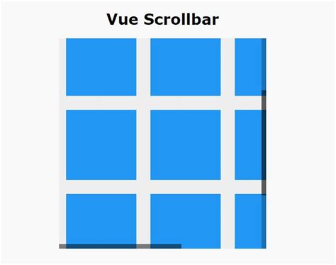 Simplest Scroll Area Component With Custom Scrollbar For Vue Js