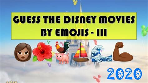 DISNEY QUIZ CAN YOU GUESS THE DISNEY MOVIE BY EMOJIS EMOJI CHA Disney Quiz Emoji