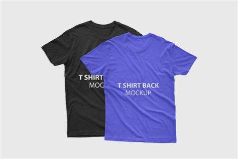 Free Front Back T Shirt Mockup Psd Psfreebies