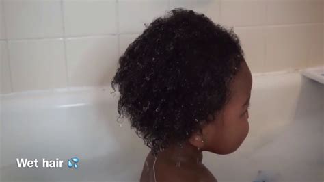 Toddler Natural Hair Wash Day And Curly Hair Routine Ft Curls Baby
