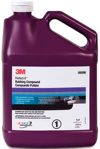 3M 06086 Perfect-It Rubbing Compound Gallon - 3M 06086 - Fiberglass & Paint Compounds ...