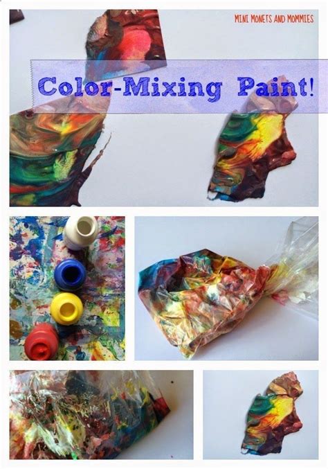 Color Mixing Art In A Bag Color Mixing Creative Kids Crafts Art