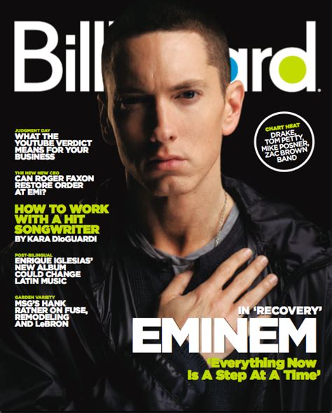 Hot Shot Eminem Covers Billboard Magazine That Grape Juice