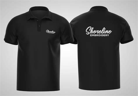 Embroidered Polo Shirt Shoreline Embroidery