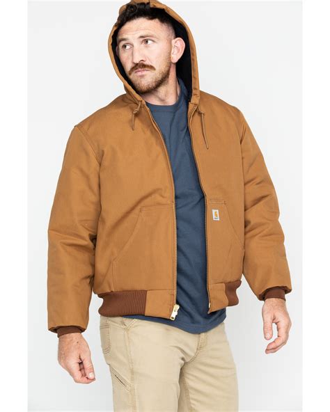 Carhartt Quilted Flannel Lined Duck Active Jacket Sheplers