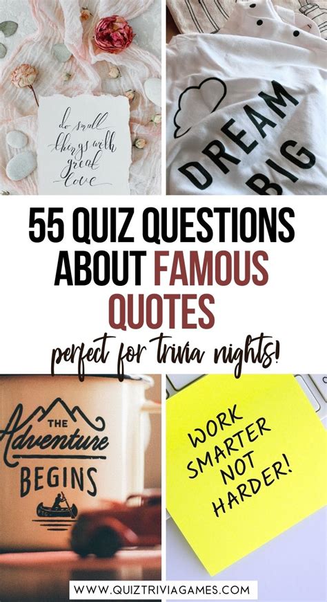 55 Famous Quotes Quiz Questions And Answers Quiz Trivia Games