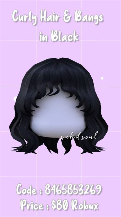 Pin By Mmhm♡ On Bloxburg Hair Roblox Image Ids Hairstyles With Bangs