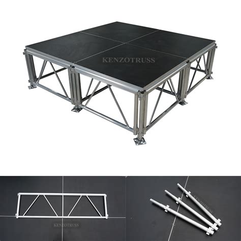 Aluminum Wooden Stage Platform Outdoor Moving Portable Stage For