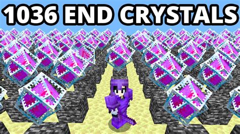 1039 End Crystals Vs Minecraft Smp Youtube