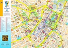 Touristischer stadtplan von Stuttgart