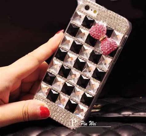 Bling Crystal Diamond Bow Iphone 4 Casebling Iphone 4s Casecrystal