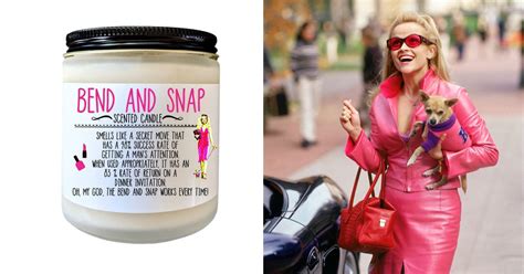 Every Legally Blonde Fan Needs This Bend And Snap Candle Popsugar Home