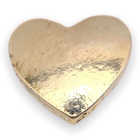 A02 Gold Heart Lapel Pin