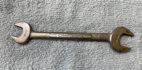 Craftsman Wrench Vintage Double Open Ended 1932 And 1116 Great Forged