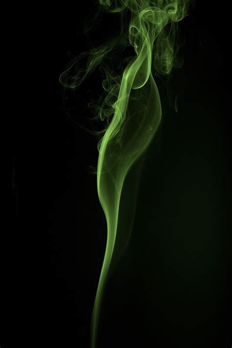 Smoke Art Cigarette Smoke Physical Structure Studio Shot Black