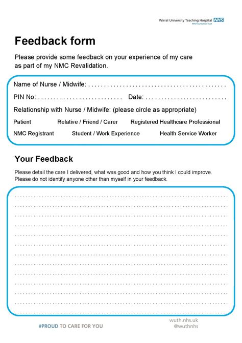 Mentor Feedback Template For Nmc Revalidation Nursingnotes Hot Sex Picture