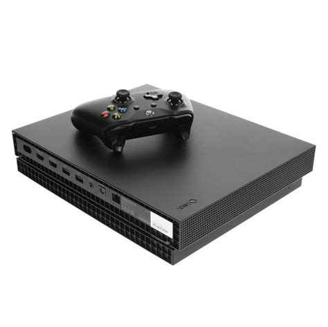 Microsoft Xbox One X 1tb Schwarz Sehr Gut Asgoodasnew