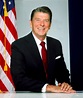 President Ronald Reagan Portrait Session by Harry Langdon