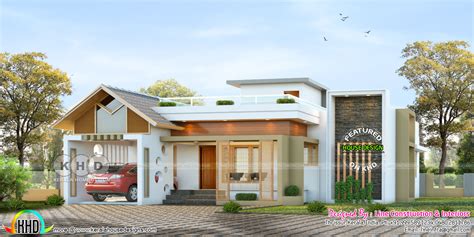 Bedroom Single Storey Budget House Kerala Design Home Design Ideas