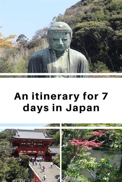 Japan Itinerary 7 Days Discovering Japanese Cities And Culture Japan Itinerary Scenic Travel