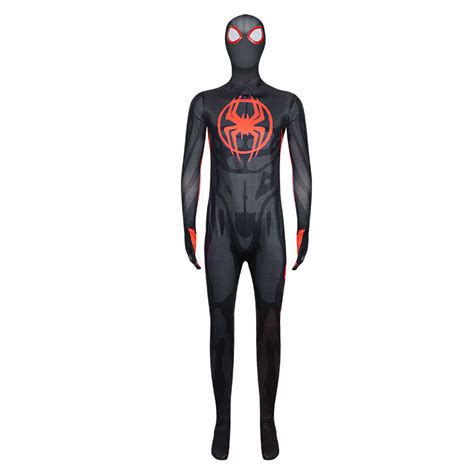 Spider Man Across The Spider Verse Miles Morales Cosplay Costume Outf Coshduk