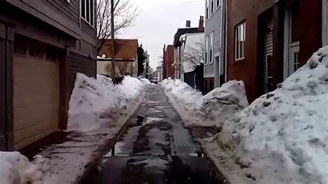 South Boston Ma Snow February Of 2015 Blizzard Youtube