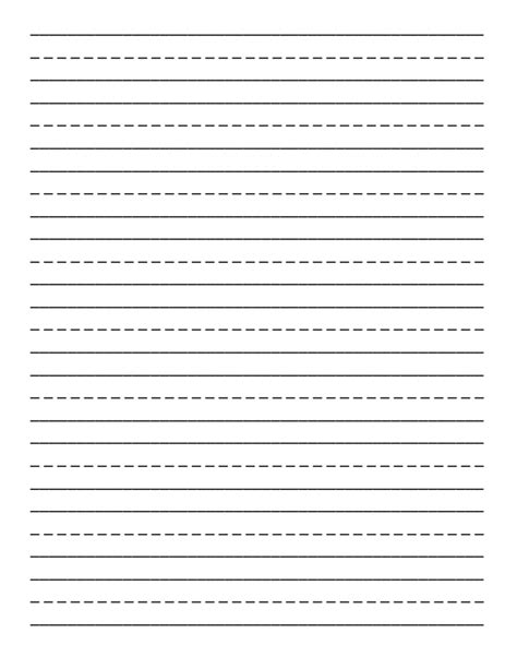 Primary Ruled Writing Paper Pdf