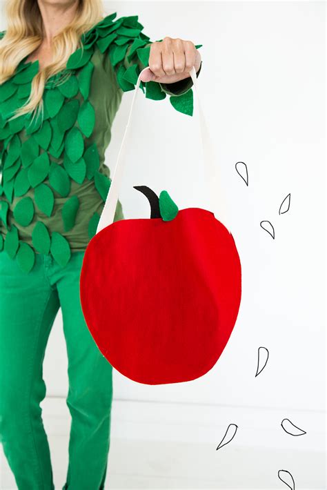 Apple Treat Bag For Giving Tree Costume The House That Lars Built