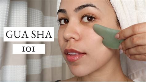 How To Gua Sha Facial Massage At Home Youtube