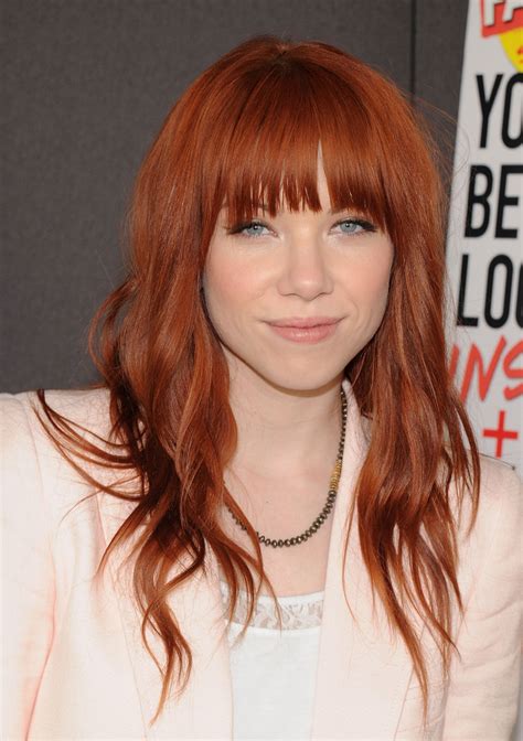 Are You Loving Carly Rae Jepsen As A Redhead Fashion Trend Seeker