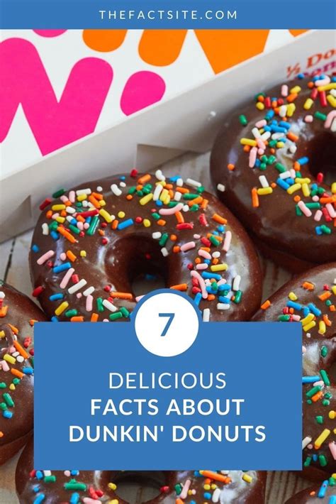 7 Delicious Facts About Dunkin Donuts The Fact Site
