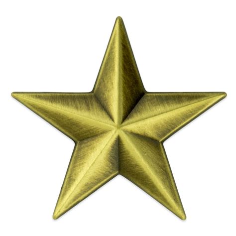 Pinmarts Military 3d 5 Point Bronze Star Lapel Pin Ebay