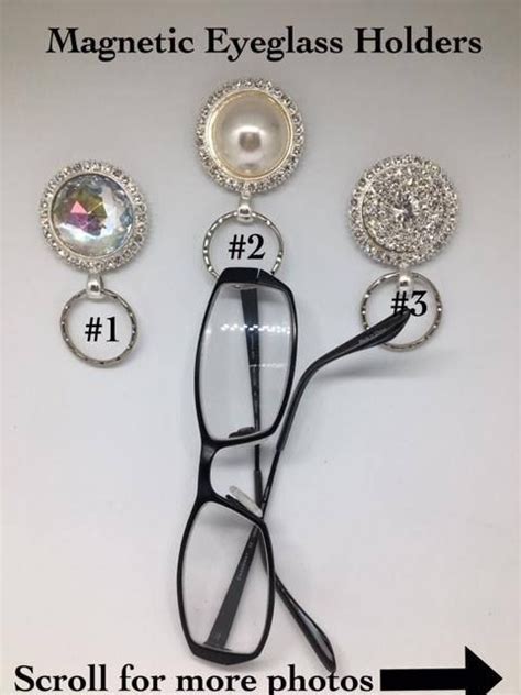 magnetic eyeglass holder or id badge holder eyeglass lanyard magnetic eyeglass holder
