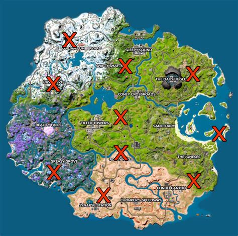 Heres Each Grapple Glove Location In Fortnite