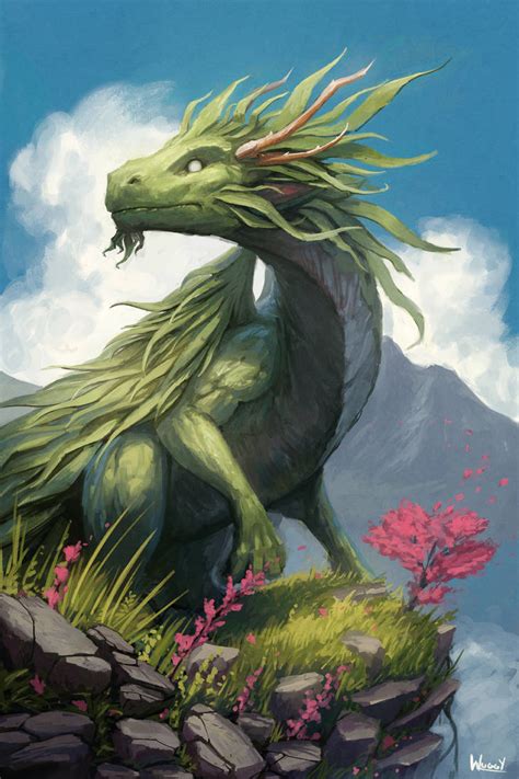 Verdant Dragon By Wuggynaut On Deviantart