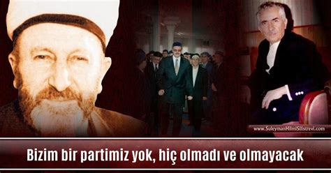 süleymancılar kime oy verecek