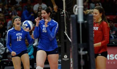 NCAA Women S Volleyball BYU Takes On No 4 Nebraska In Sweet 16 Match