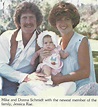 Mike Schmidt with his wife and baby girl