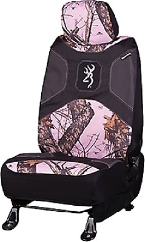 Browning Pink Camo Seat Cover Set Velcromag