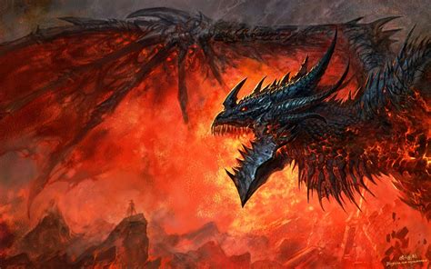 Cool Dragons Dragons World Of Warcraft Deathwing