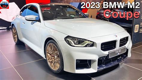 All New 2023 Bmw M2 Coupe G87 First Look Auto Expo Brussels Youtube
