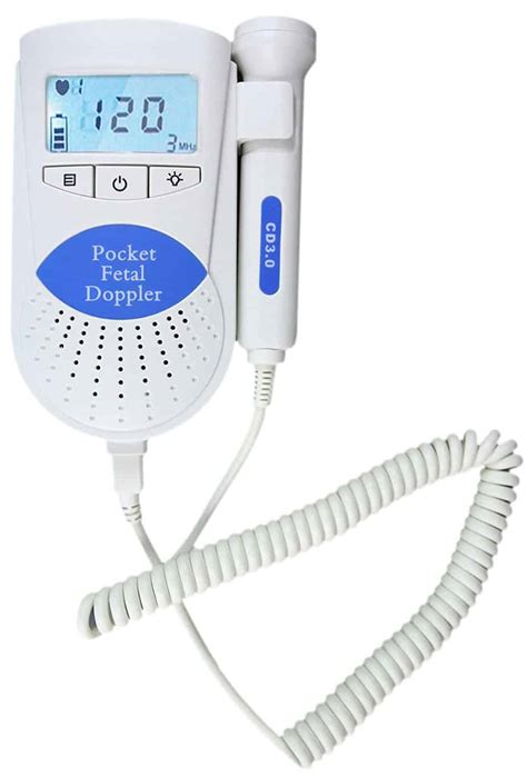 Probe Prenatal Fetal Doppler Portable Ultrasound Baby Heart Beat