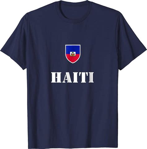 Kids Haiti Soccer T Shirt Haitian Football Tee Shirt 10 Royal Blue