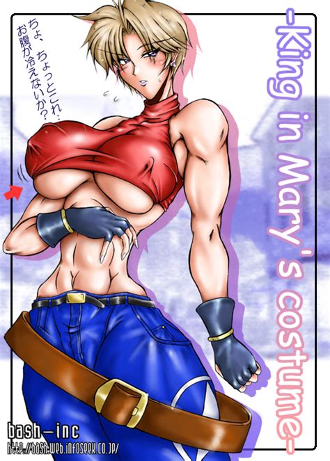 Rule 34 Bash Inc Blue Mary Cosplay King Snk King Of Fighters Snk 146008