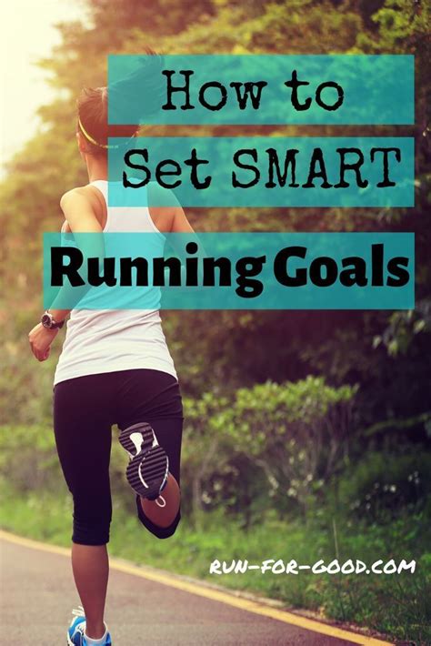 How To Set Smart Running Goals Run For Good Running Goals Running