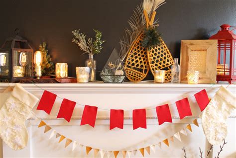 Diy Holiday Felt Banners Lily And Val Living