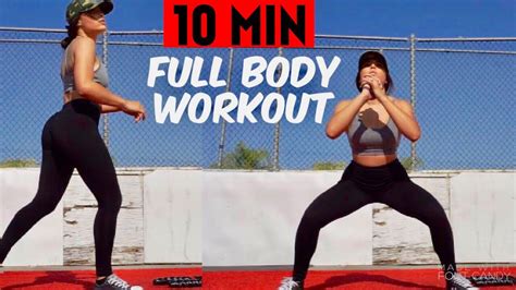 Quick Full Body Workout Home Or Gym No Equipment Youtube