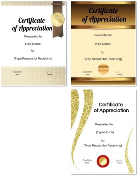 Free Printable Certificate Of Appreciation Template Customize Online