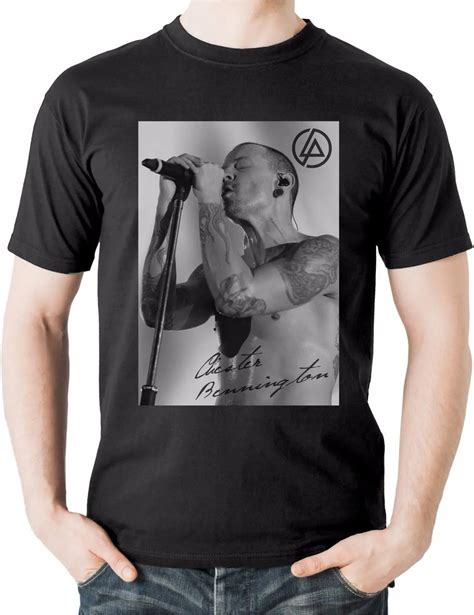 Chester Bennington T Shirt Linkin Park Hybrid Theory Rock Band Music